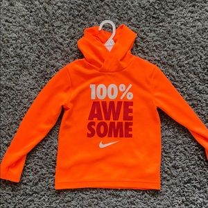 Orange Nike long sleeve shirt - youth